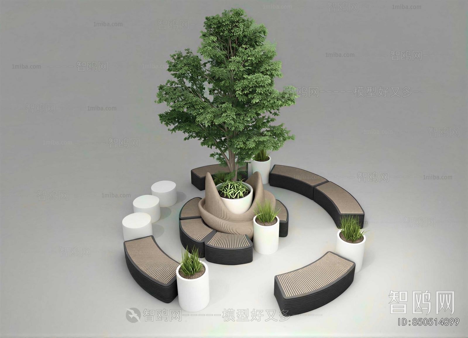 Modern Tree Pool