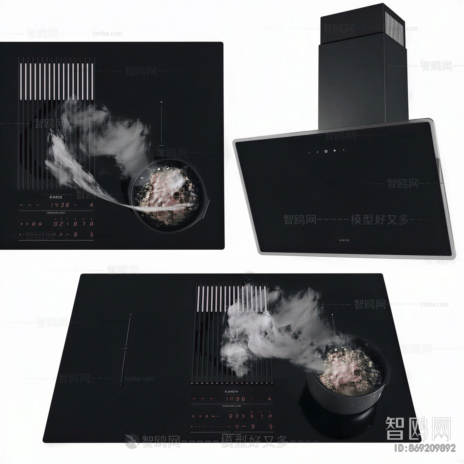 Modern Kitchen Electric Gas Range