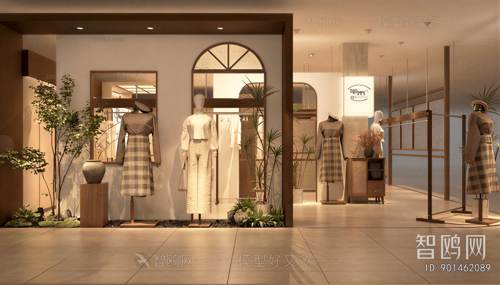 Wabi-sabi Style Clothing Store