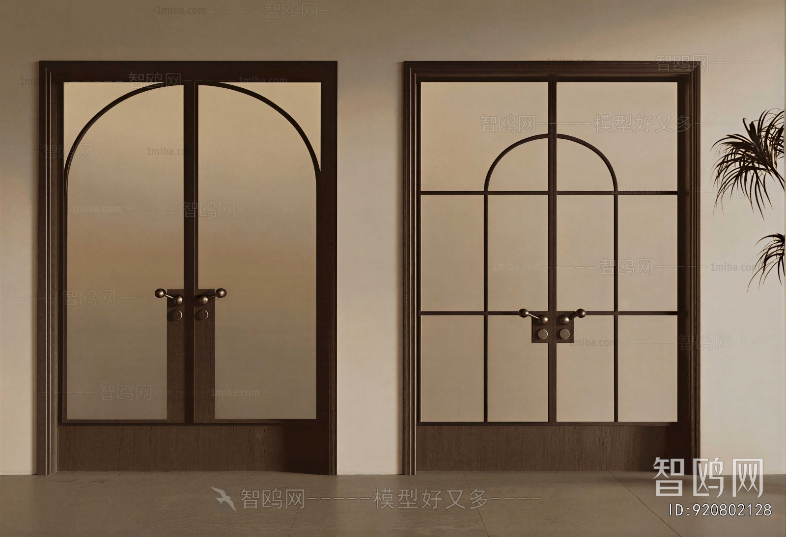 French Style Double Door