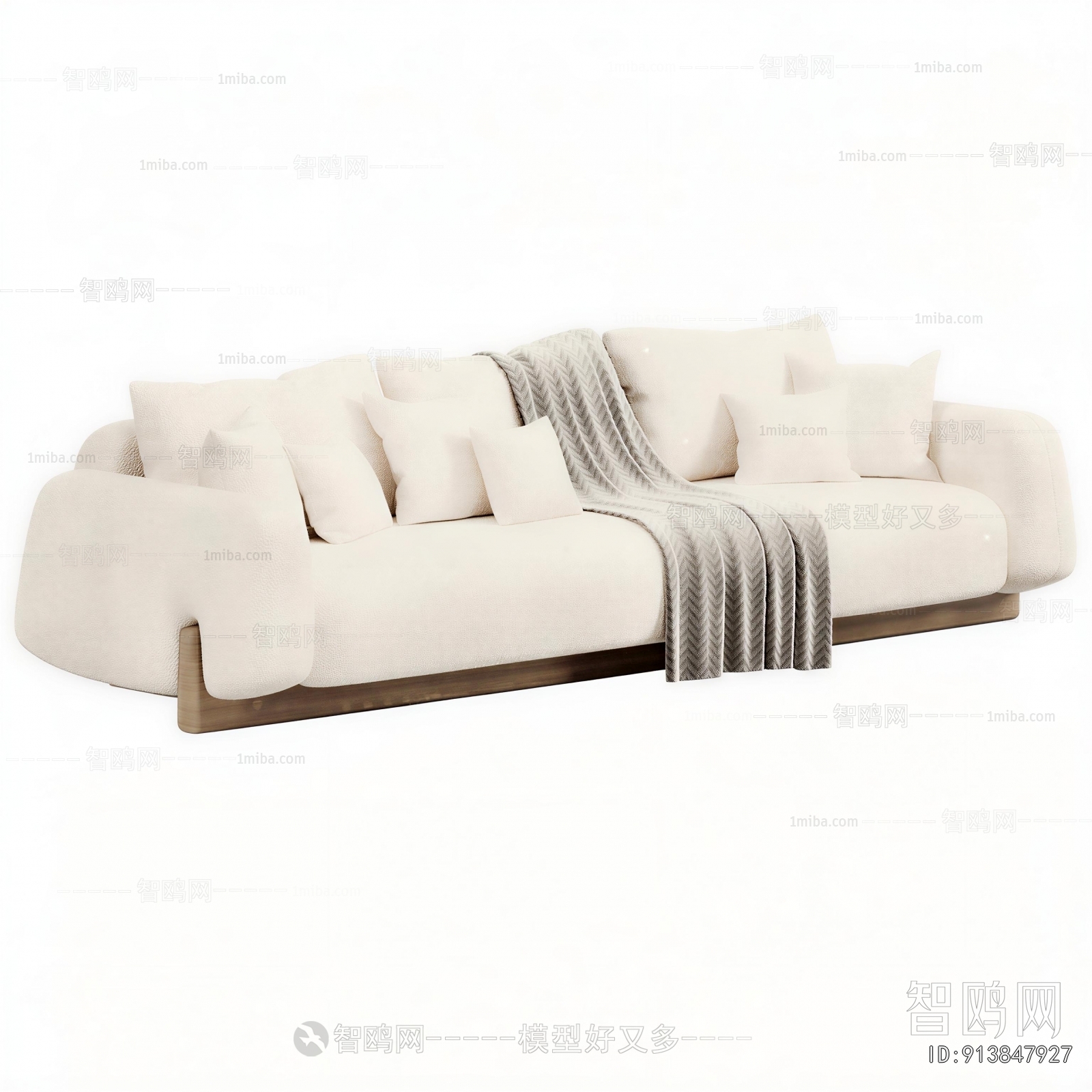 Modern Three-seat Sofa