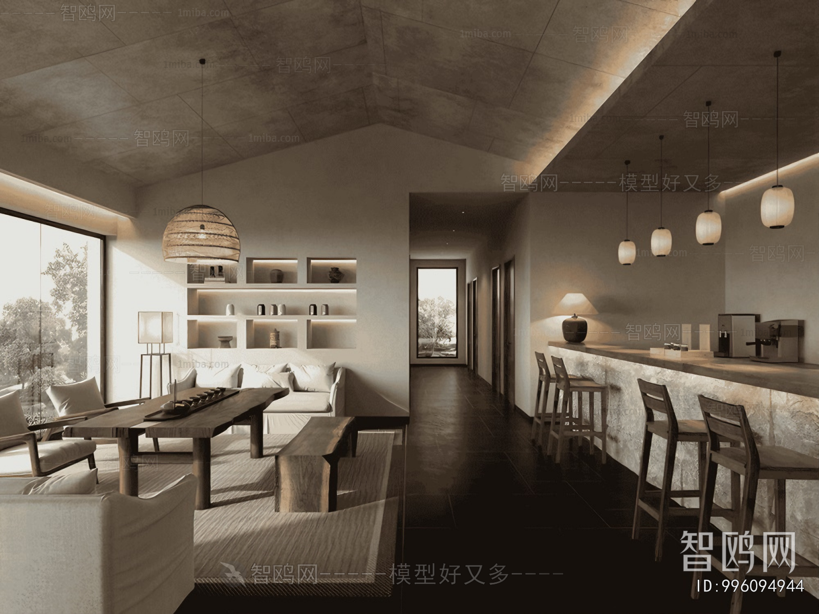 Wabi-sabi Style Residential Hostel