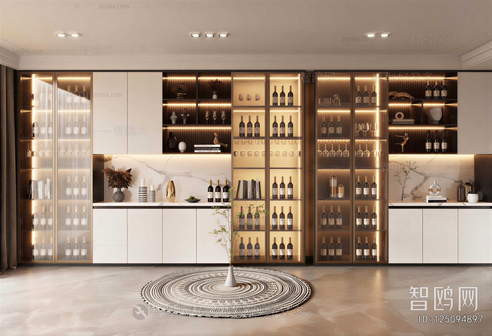 Modern Wine Cabinet