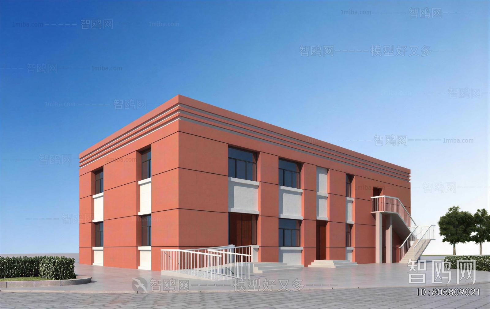 Modern Appearance Of Commercial Building