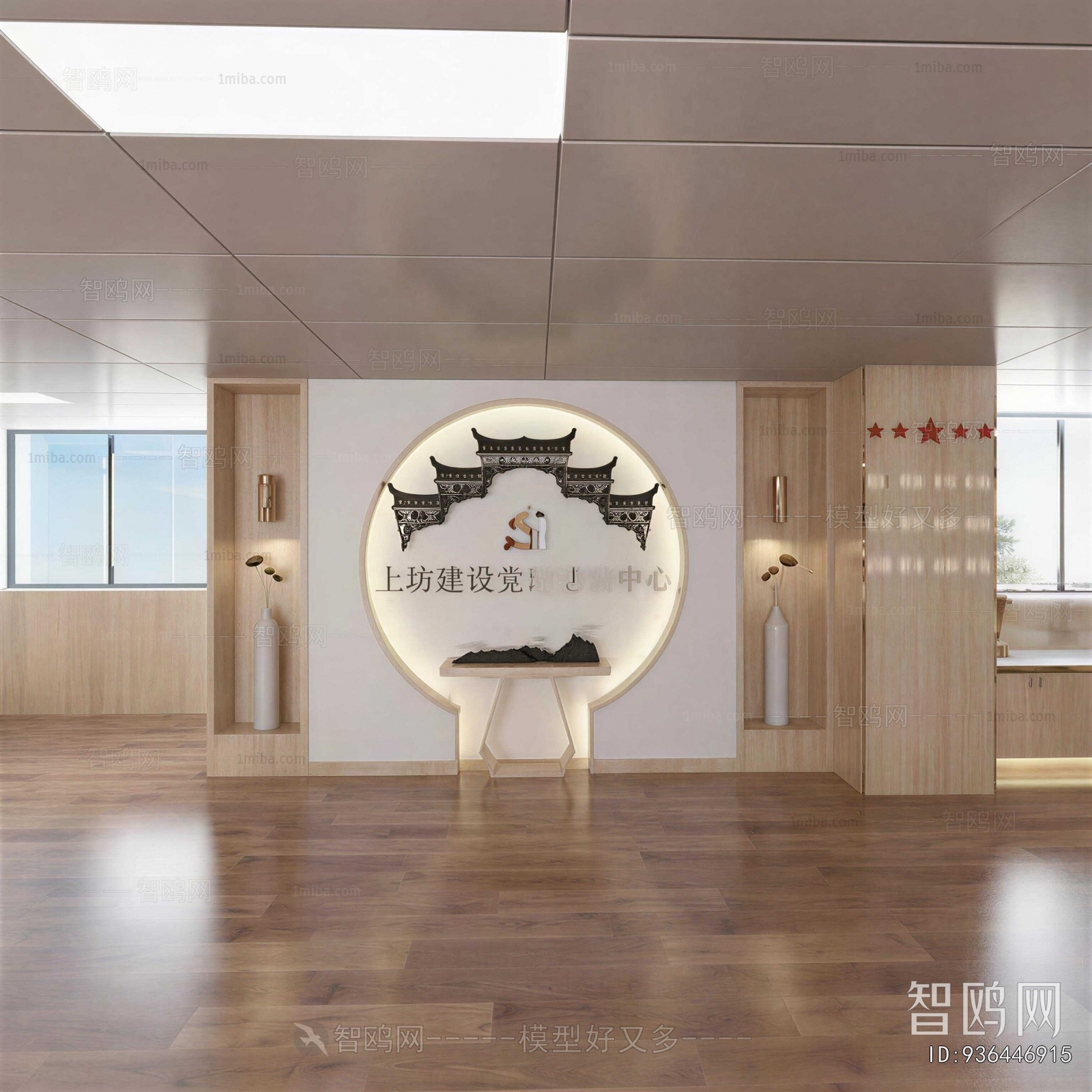 New Chinese Style Community Activity Center
