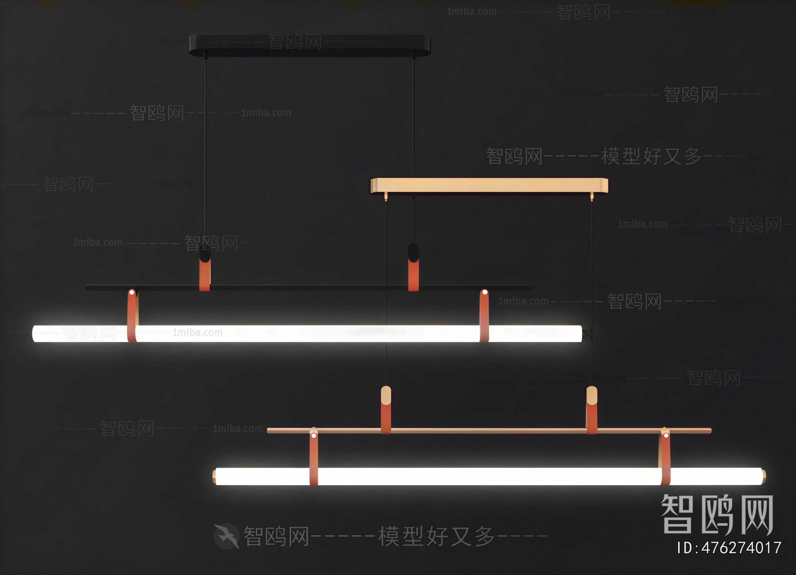 Modern Long Chandelier