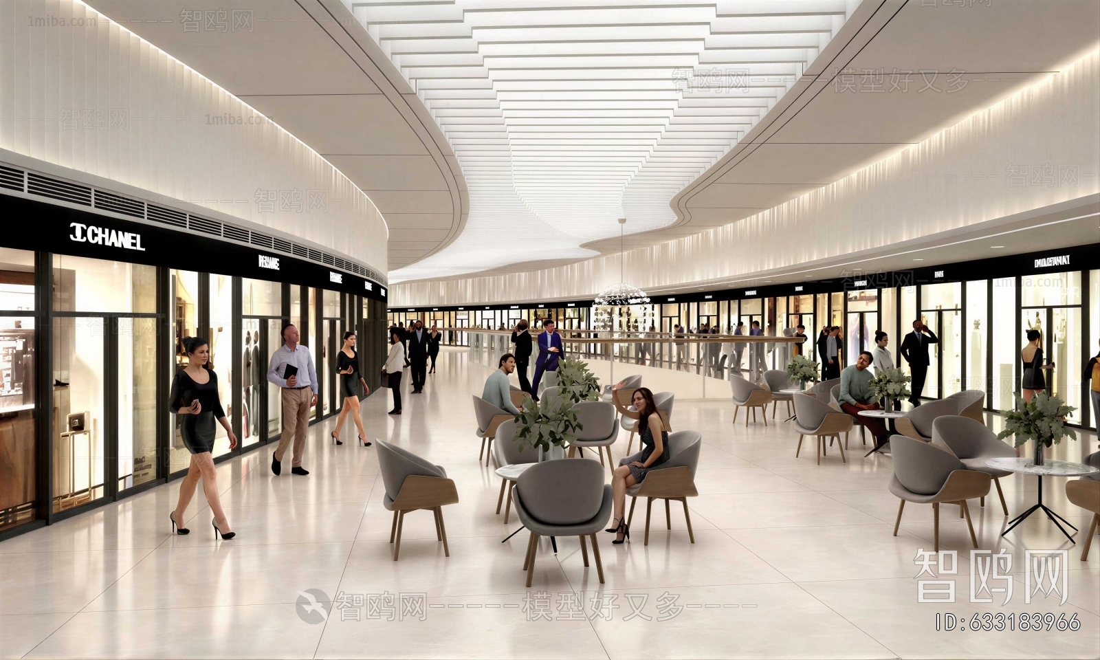 Modern Shopping Mall