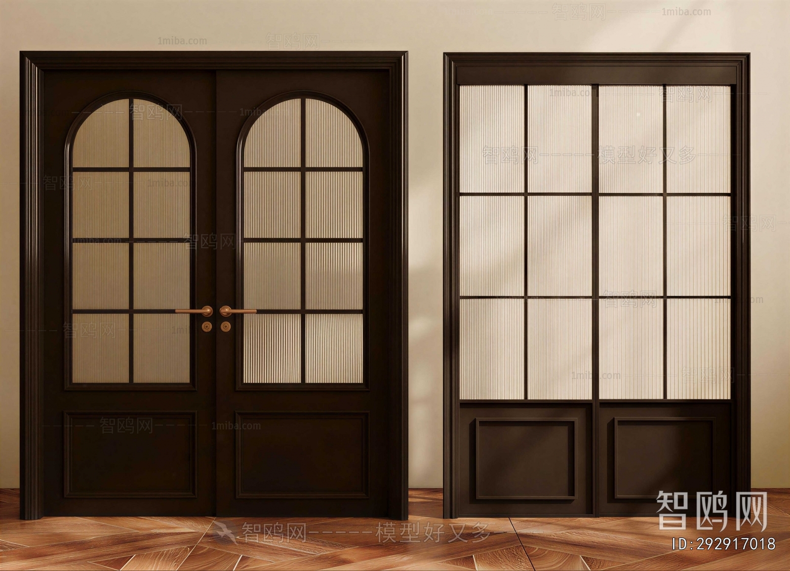 French Style Double Door