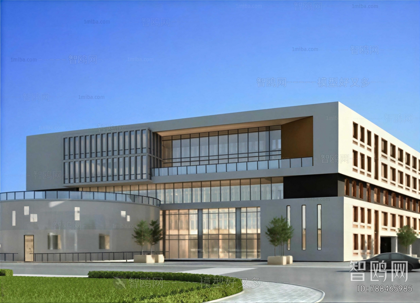 Modern Building Appearance