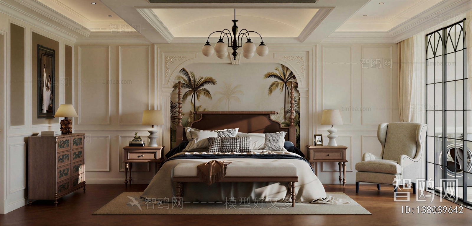 French Style Bedroom