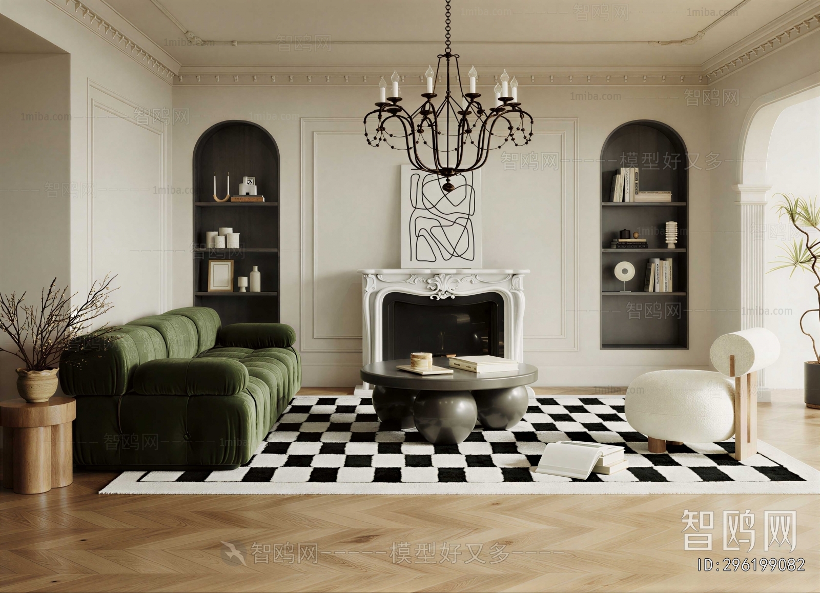French Style A Living Room