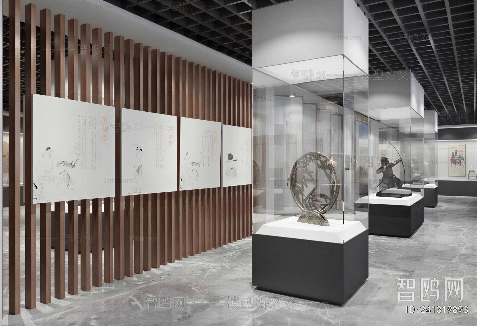New Chinese Style Exhibition Hall