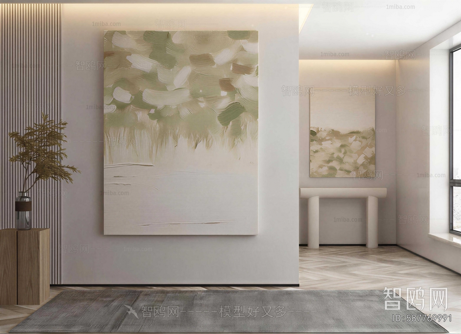 Wabi-sabi Style Painting