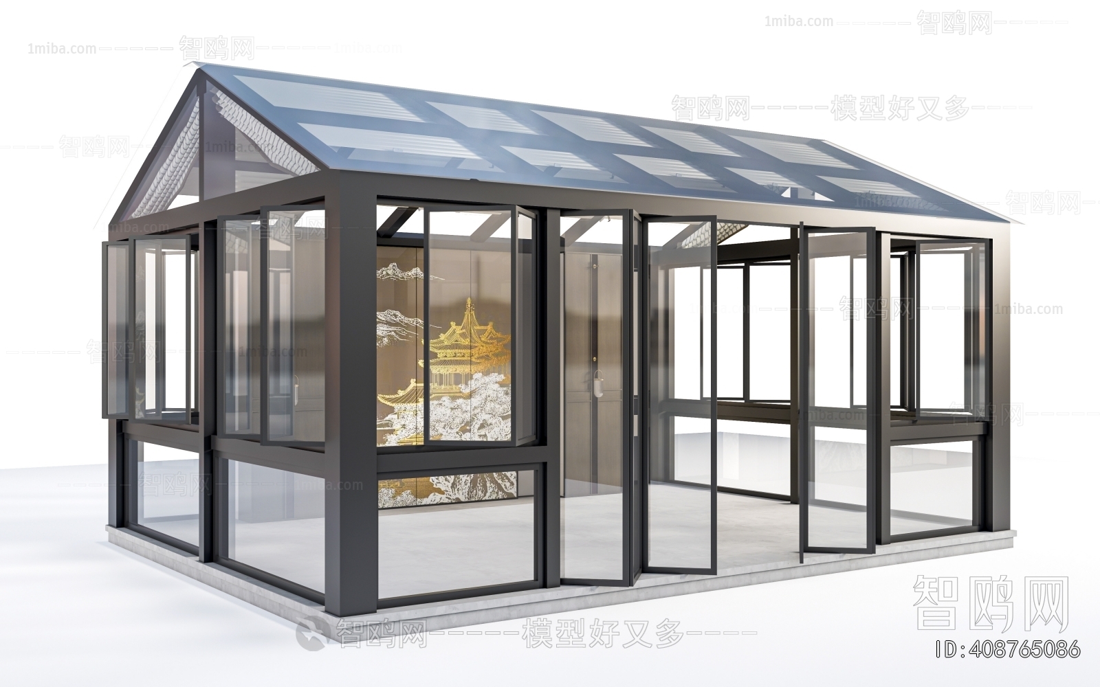 Modern Glass Sunshine Room