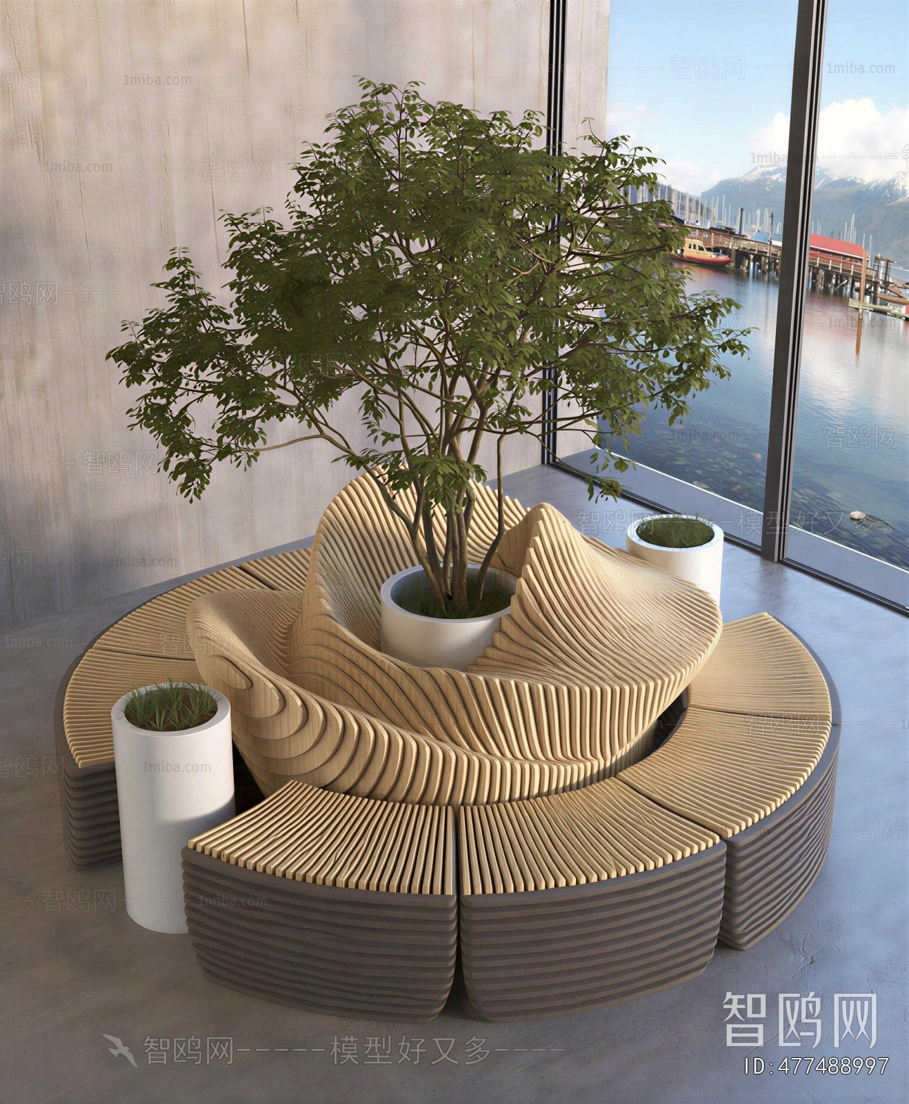 Modern Tree Pool