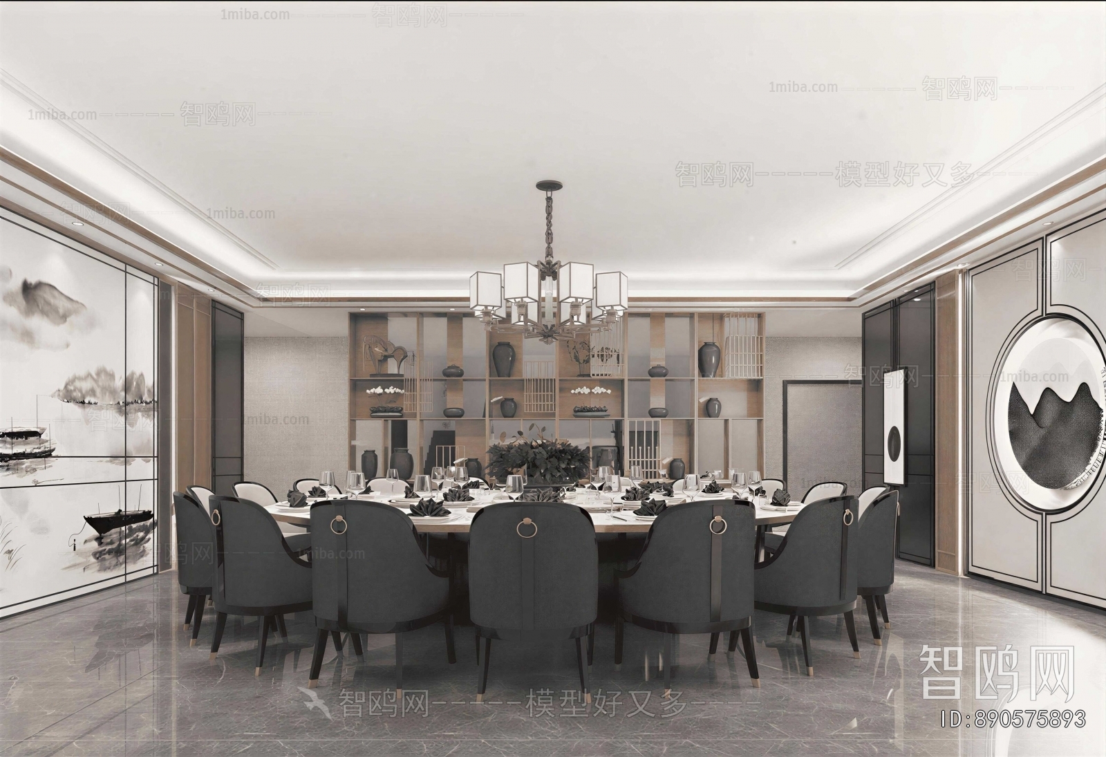 New Chinese Style Restaurant Box