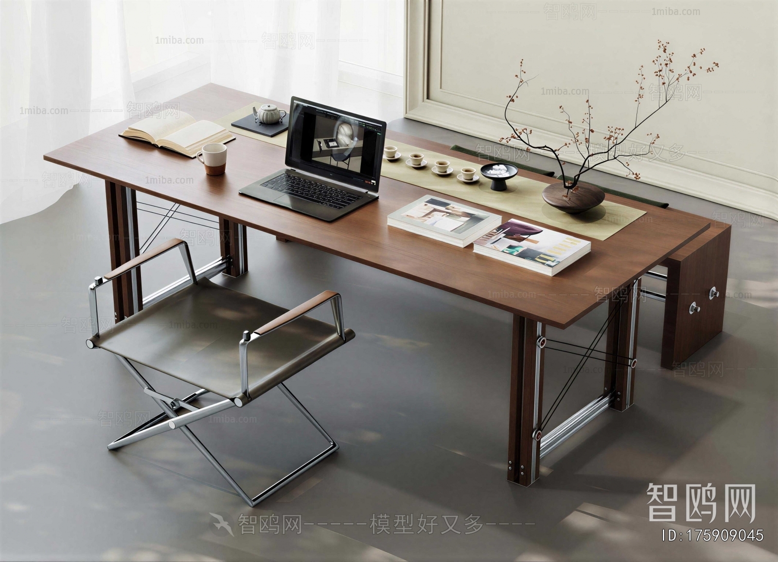 Modern Computer Desk And Chair