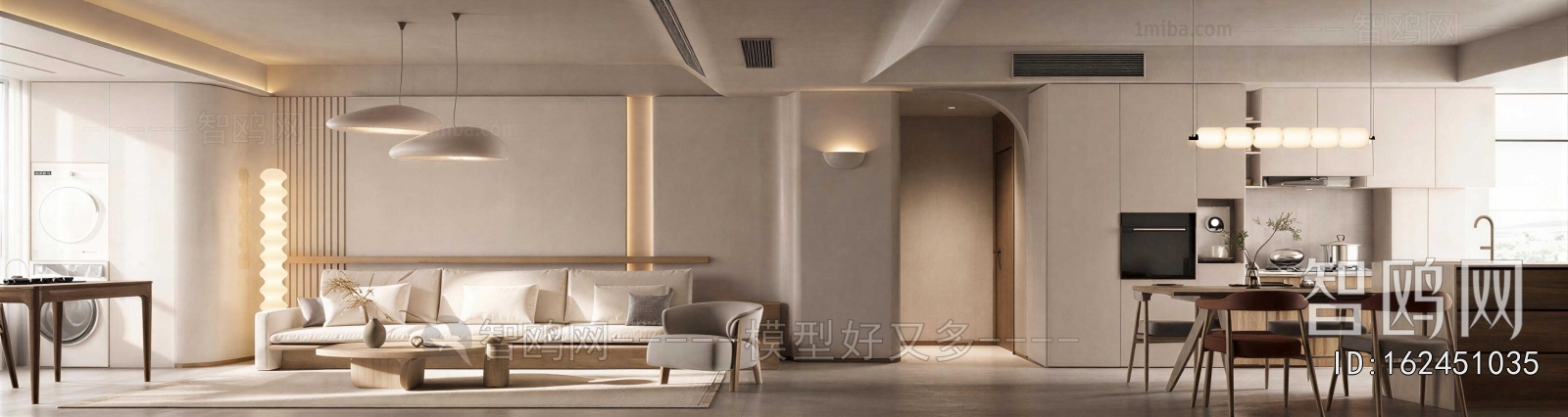 Wabi-sabi Style A Living Room