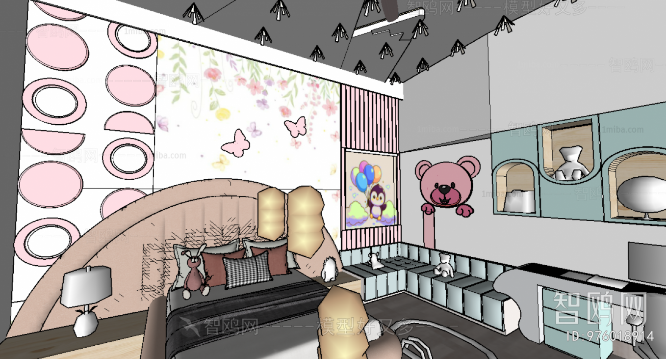 Modern Girl's Room Daughter's Room