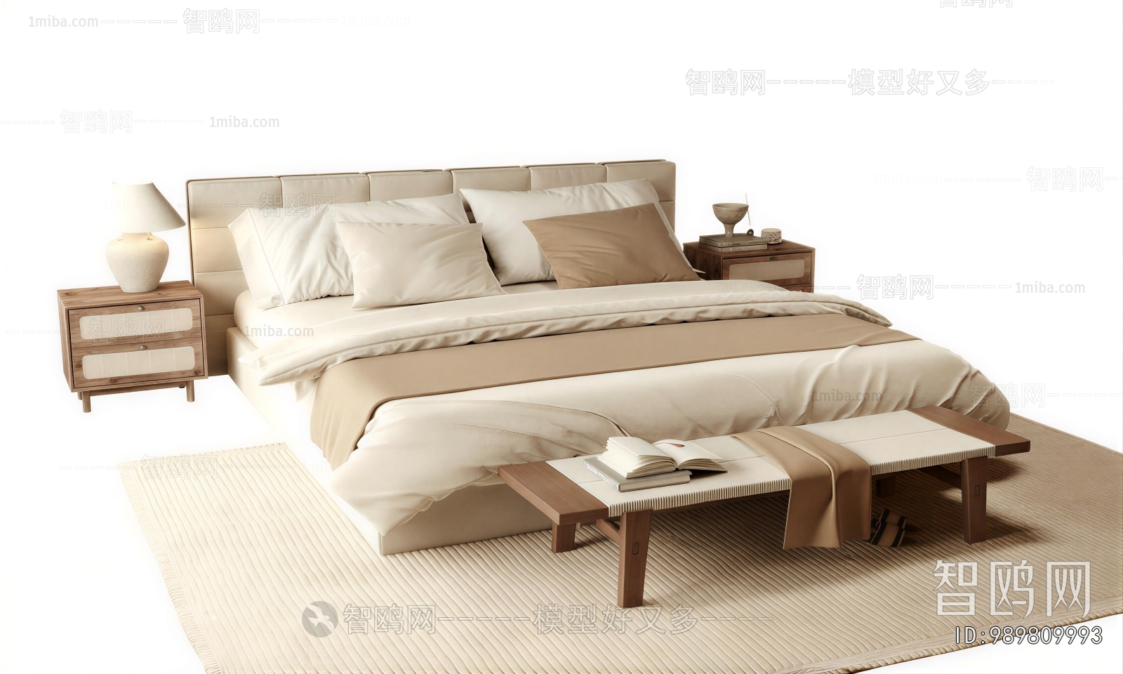 Modern Double Bed