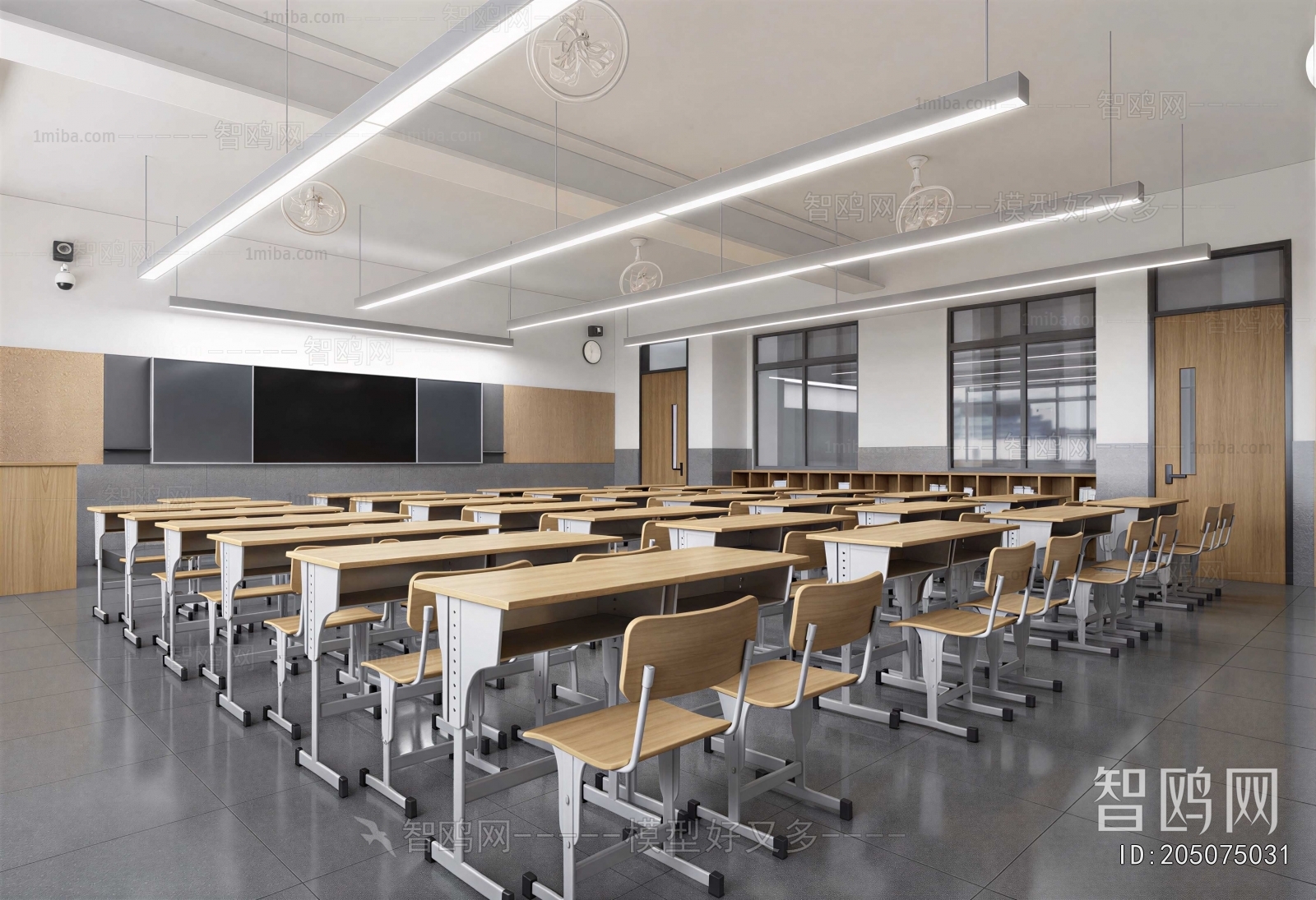 Modern School Classrooms