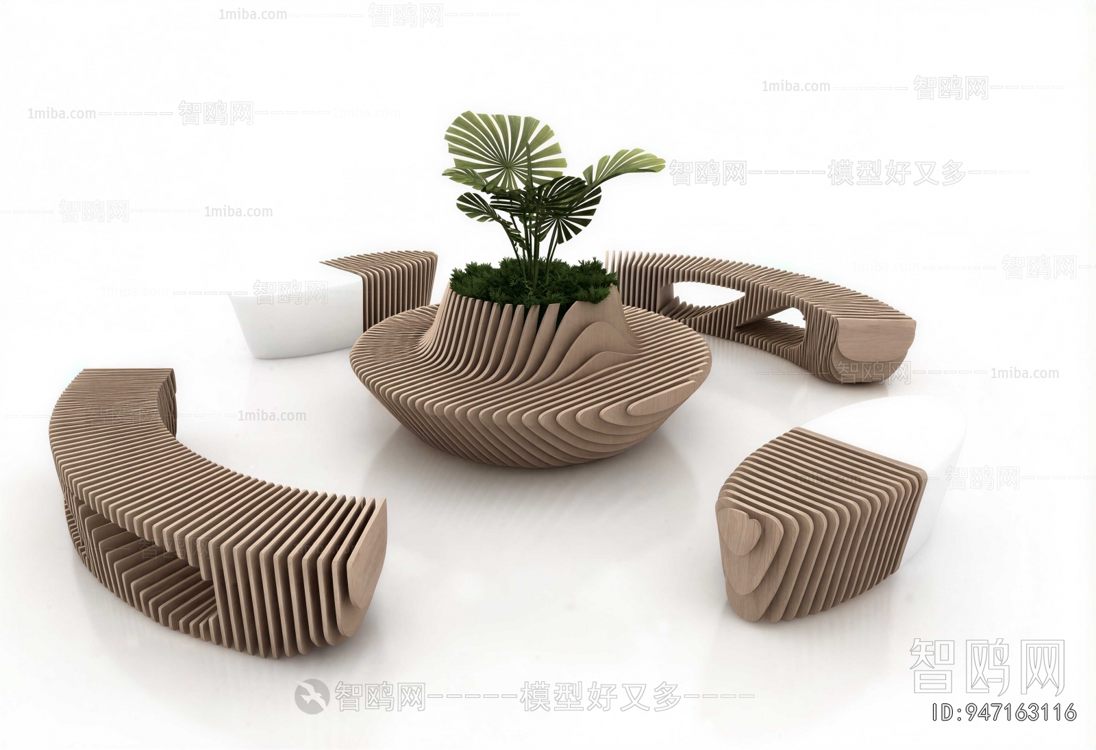Modern Communal Chair