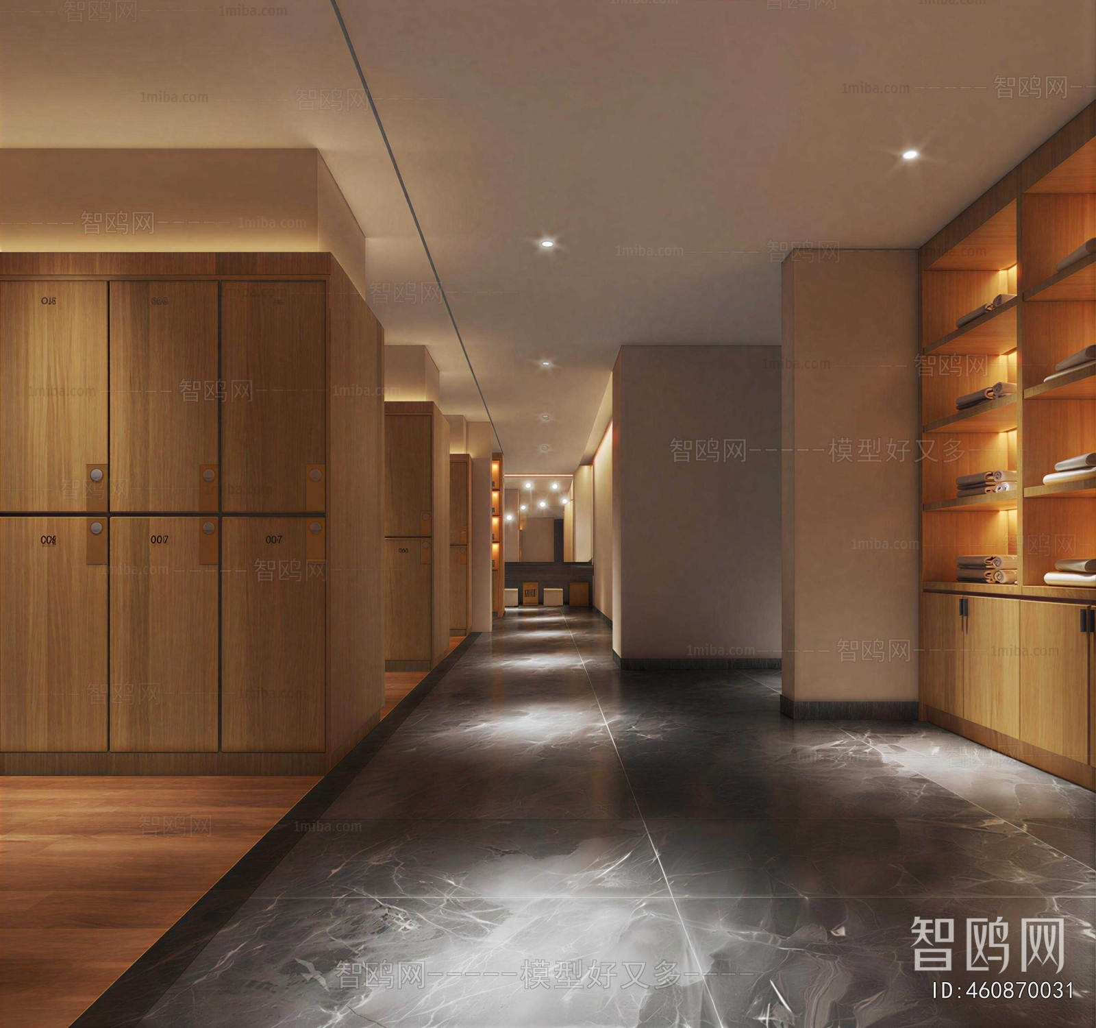 Modern Changing Room