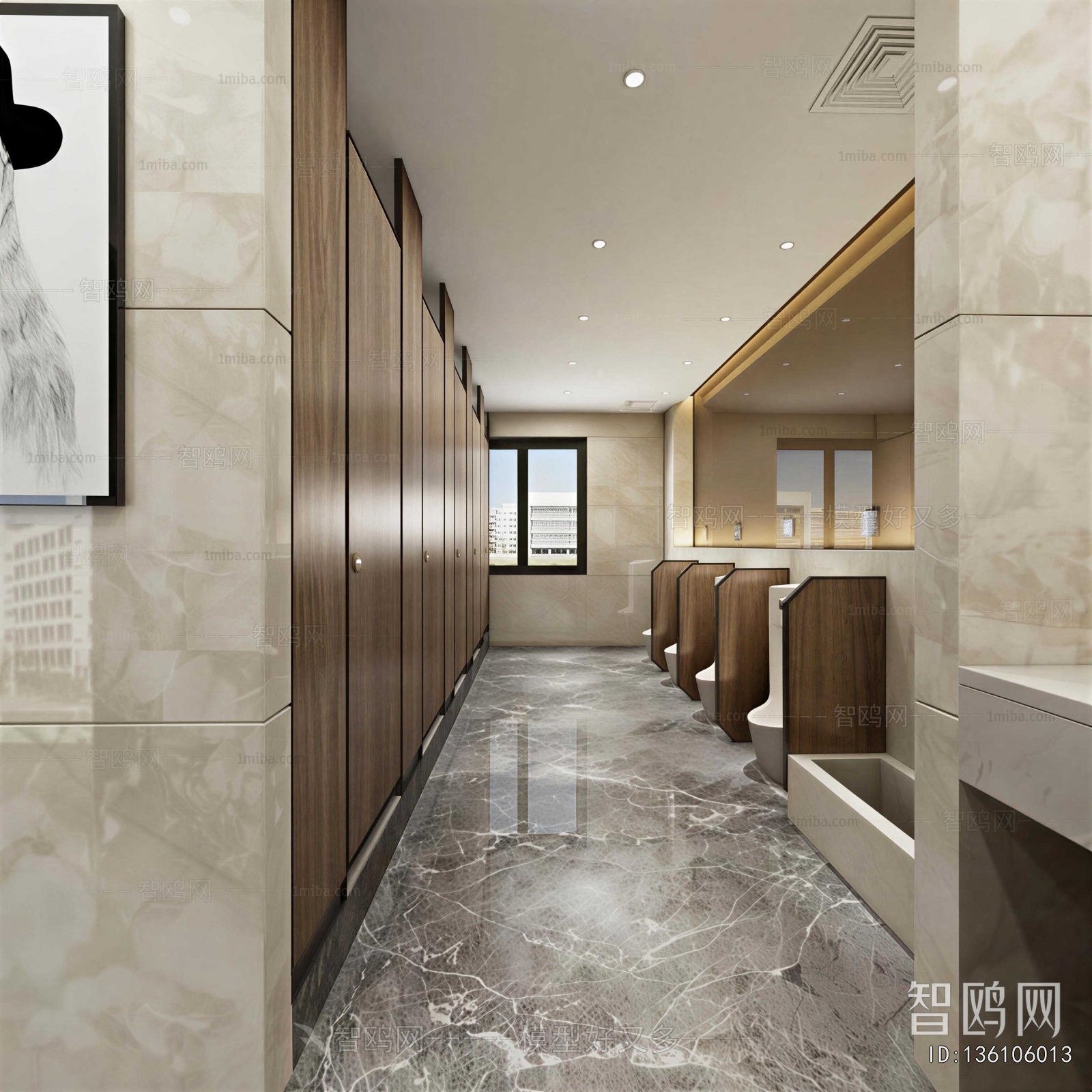 Modern Public Toilet