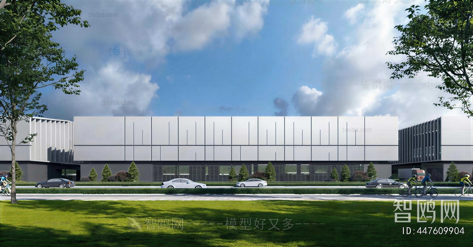 Modern Industrial Building