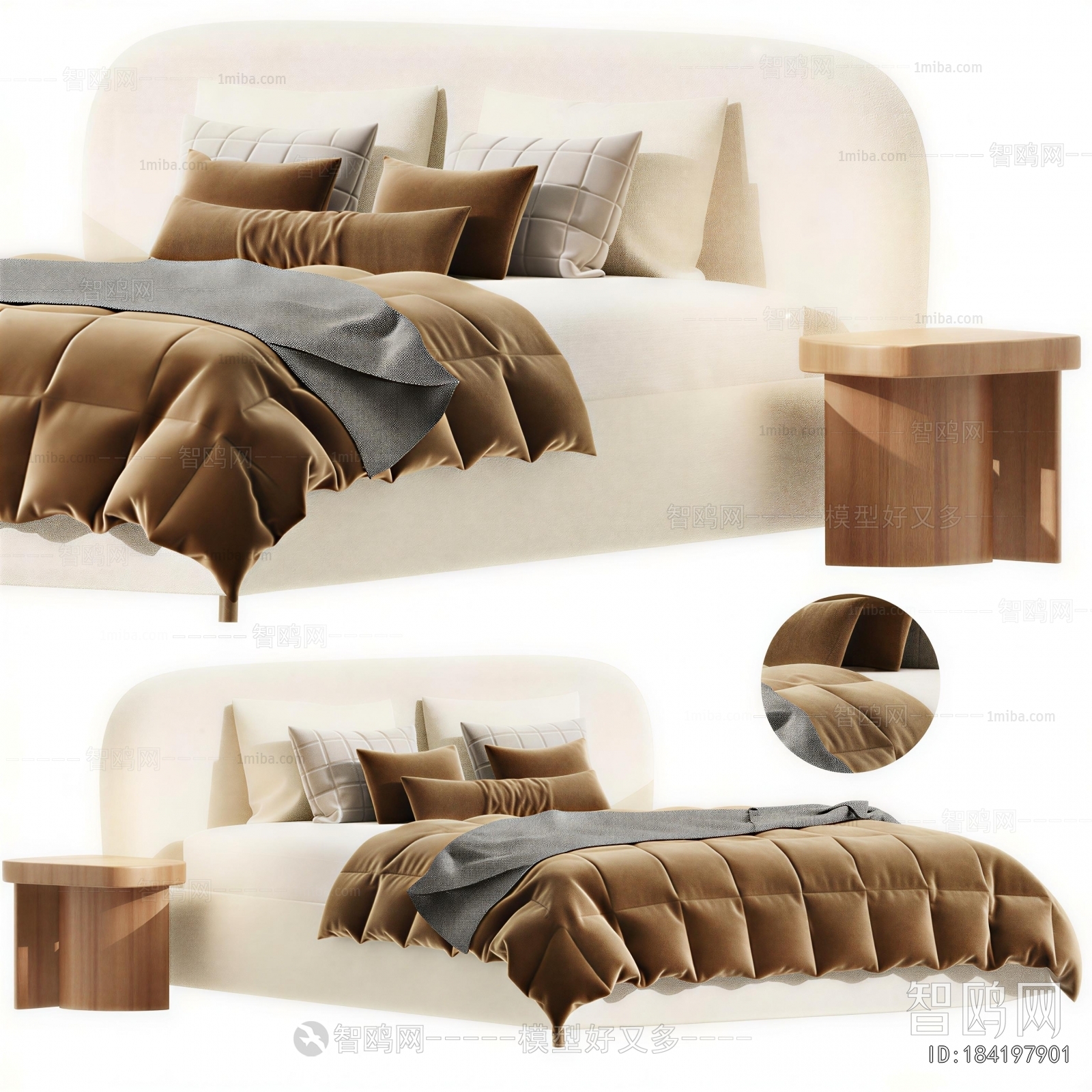 Modern Double Bed