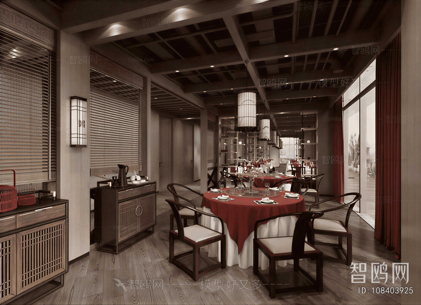 New Chinese Style Restaurant Box