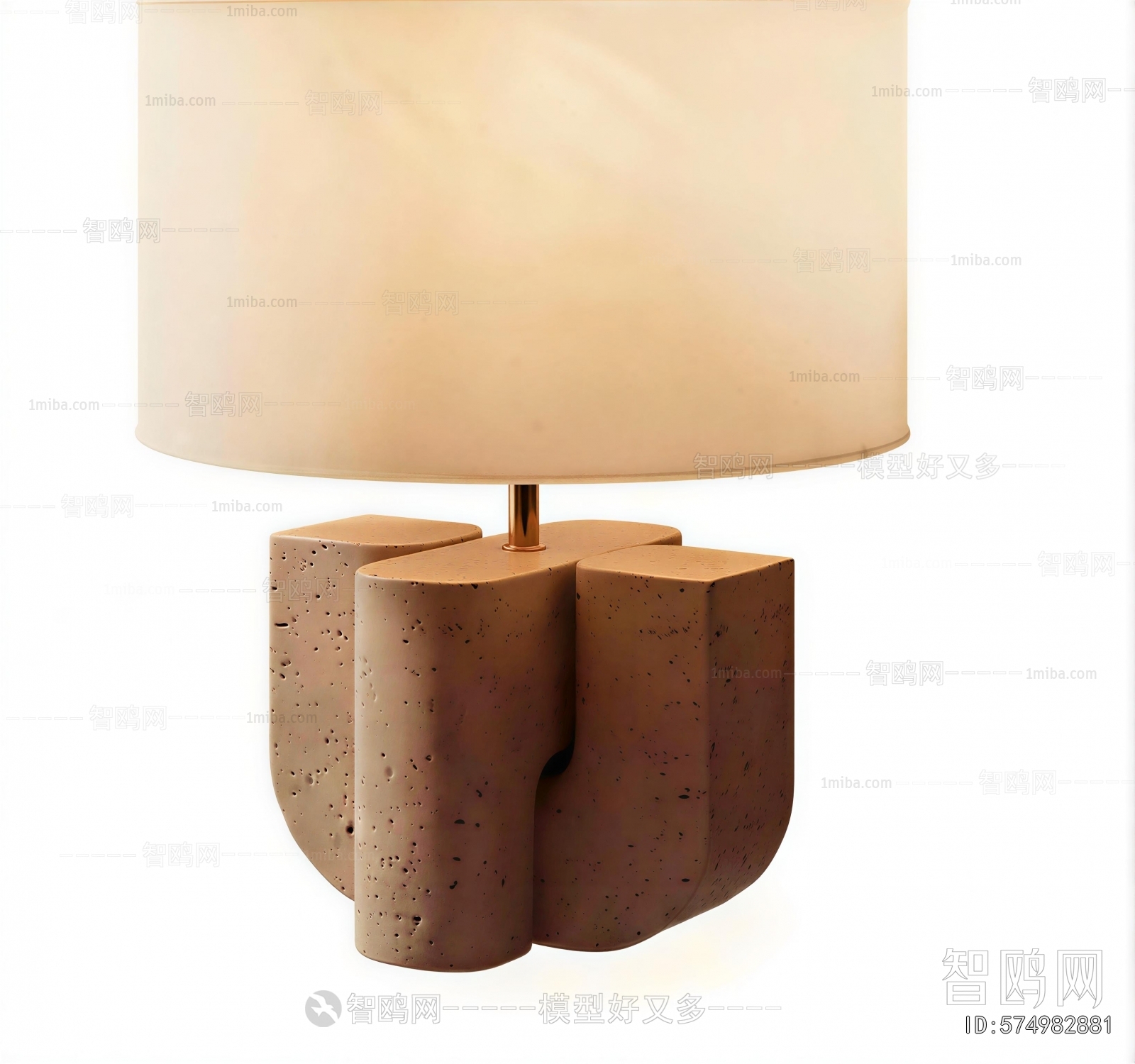 Wabi-sabi Style Table Lamp