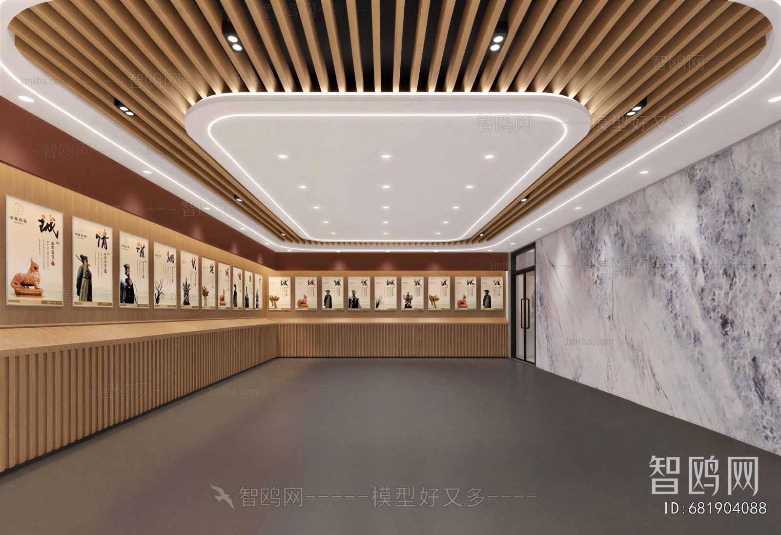 New Chinese Style Exhibition Hall