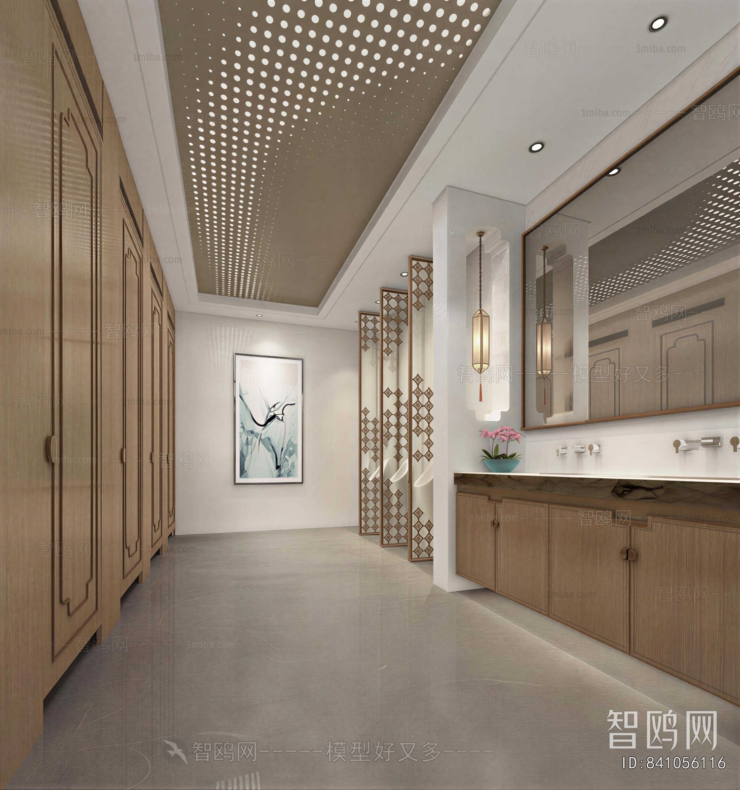 New Chinese Style Public Toilet