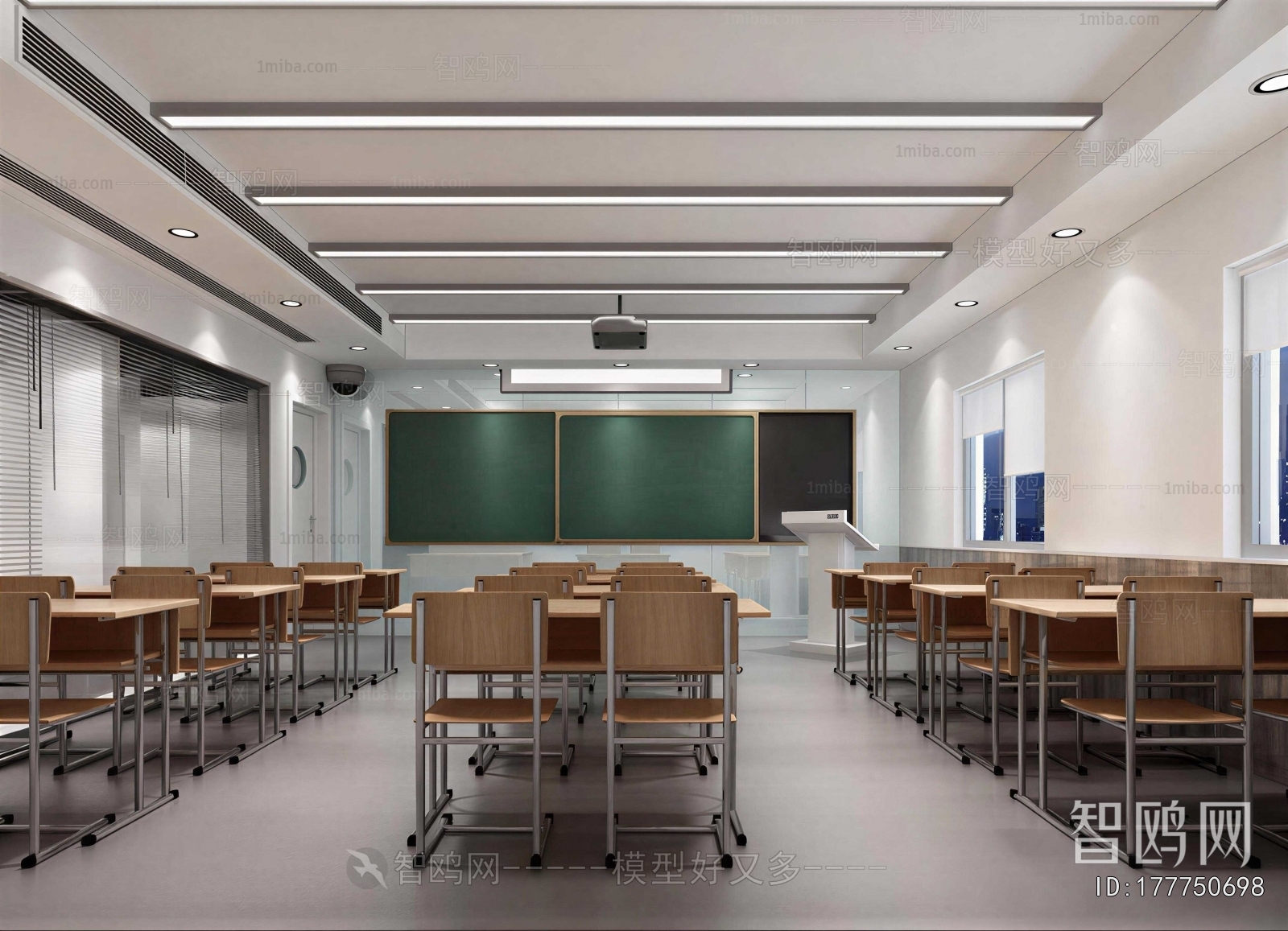 Modern School Classrooms