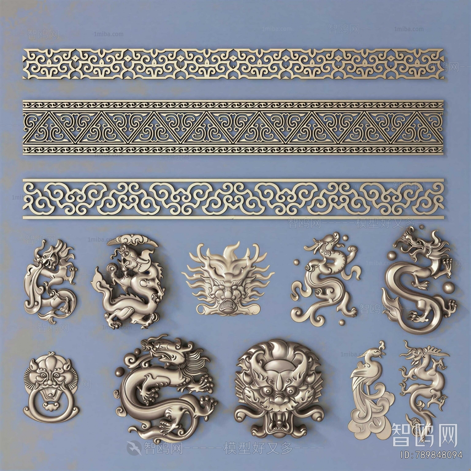 New Chinese Style Carving