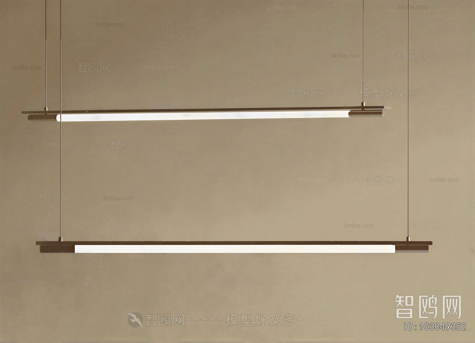 Modern Long Chandelier
