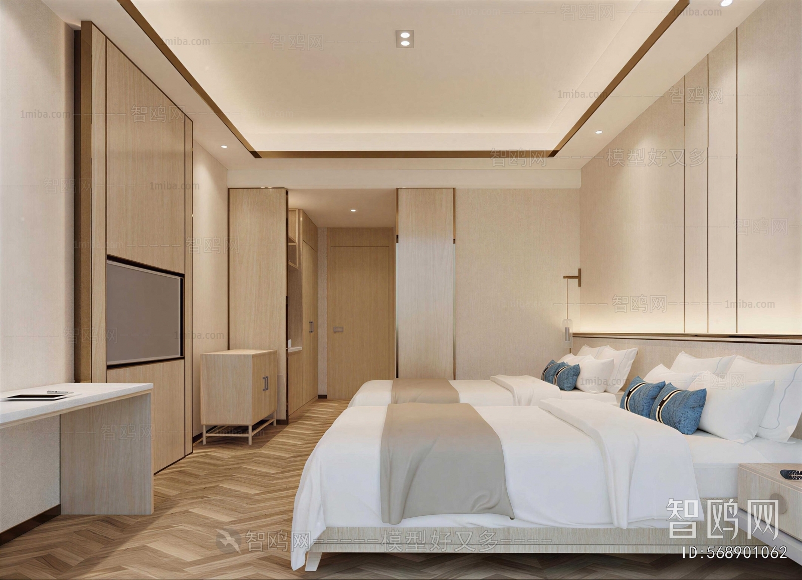 Modern Guest Room