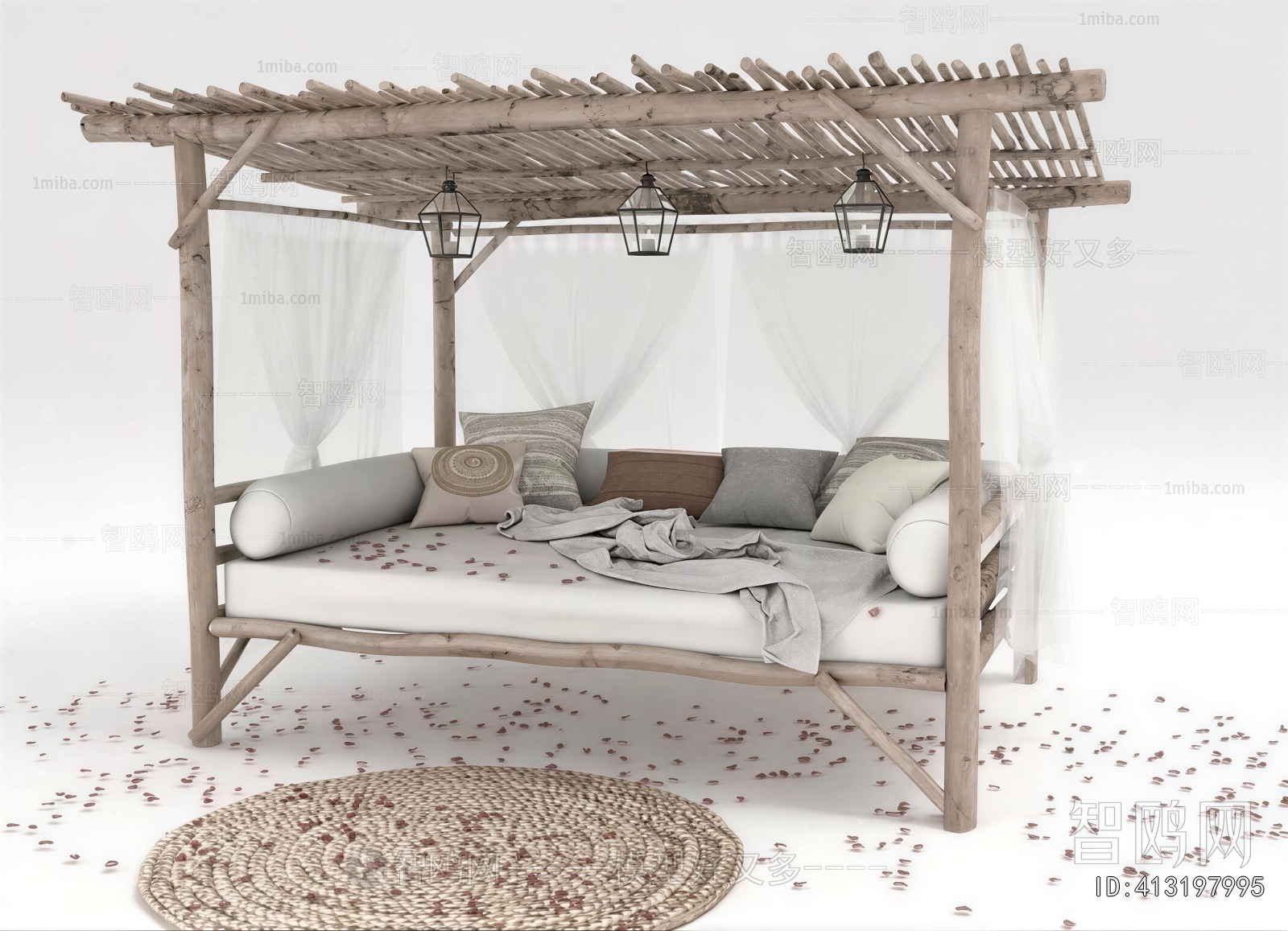 Wabi-sabi Style Outdoor Sofa