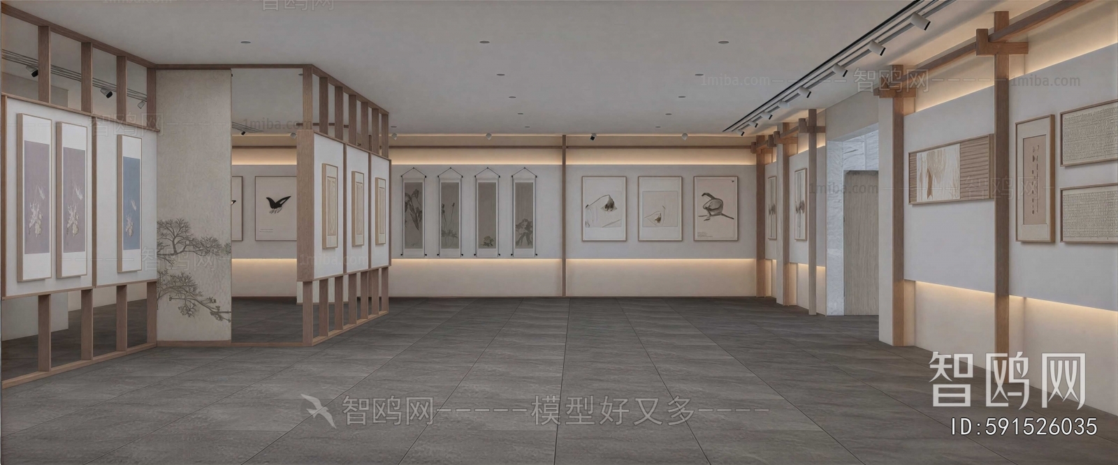 New Chinese Style Exhibition Hall