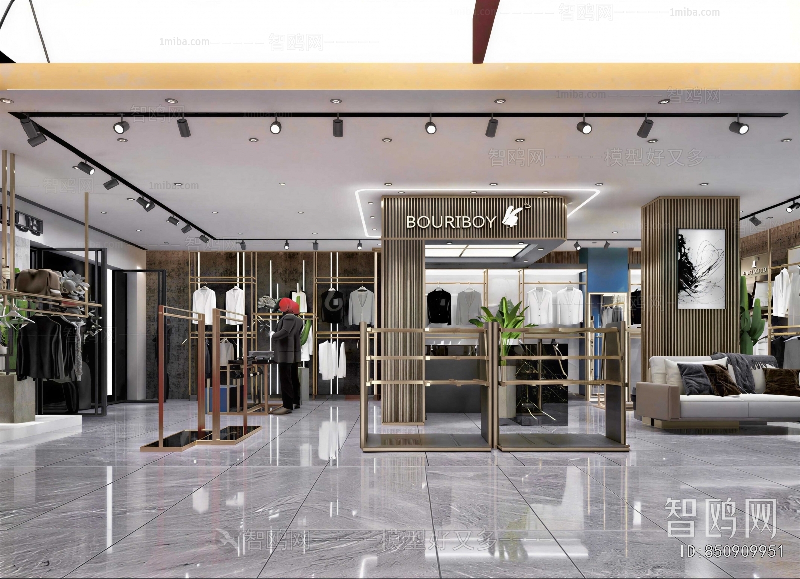 Modern Clothing Store