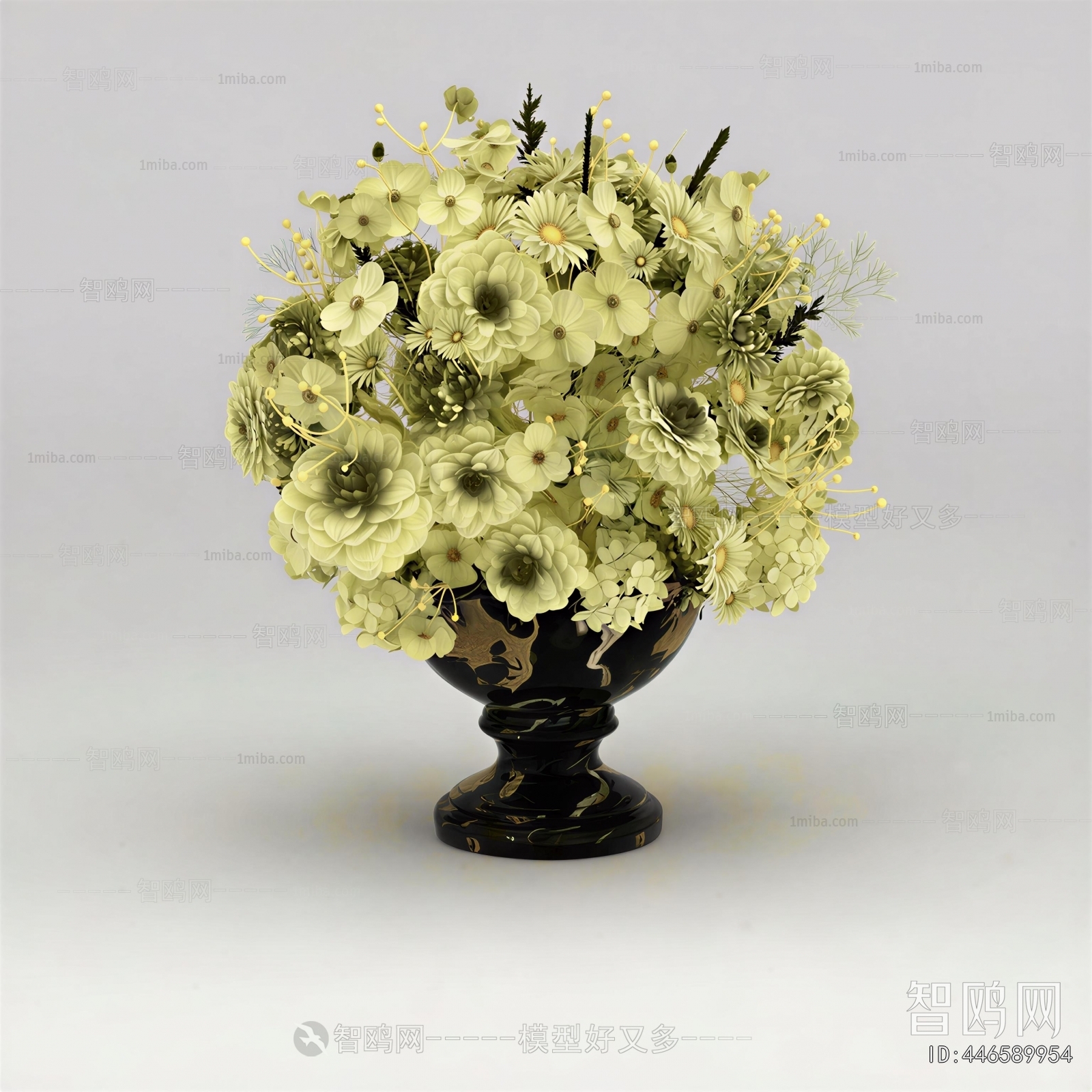 Simple European Style Flower Arrangement