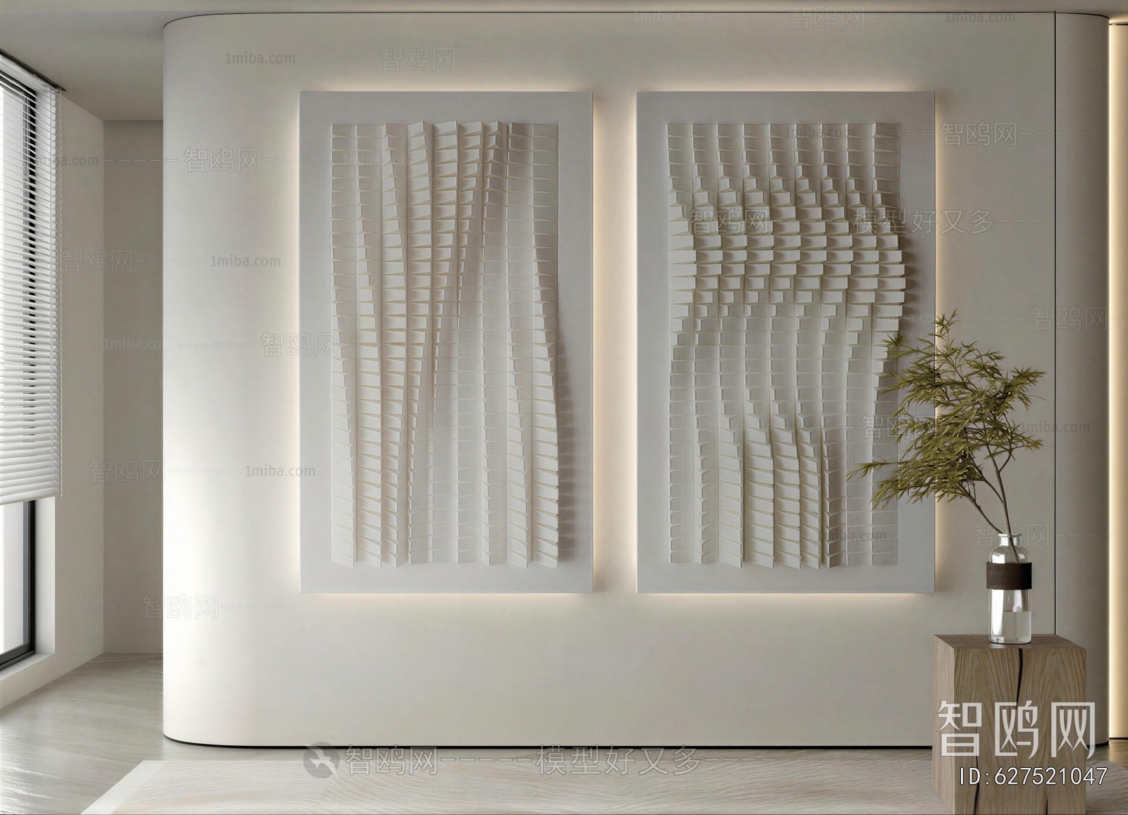 Wabi-sabi Style Wall Decoration