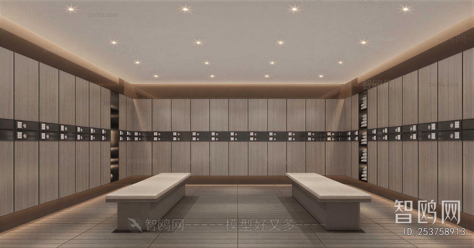 Modern Changing Room