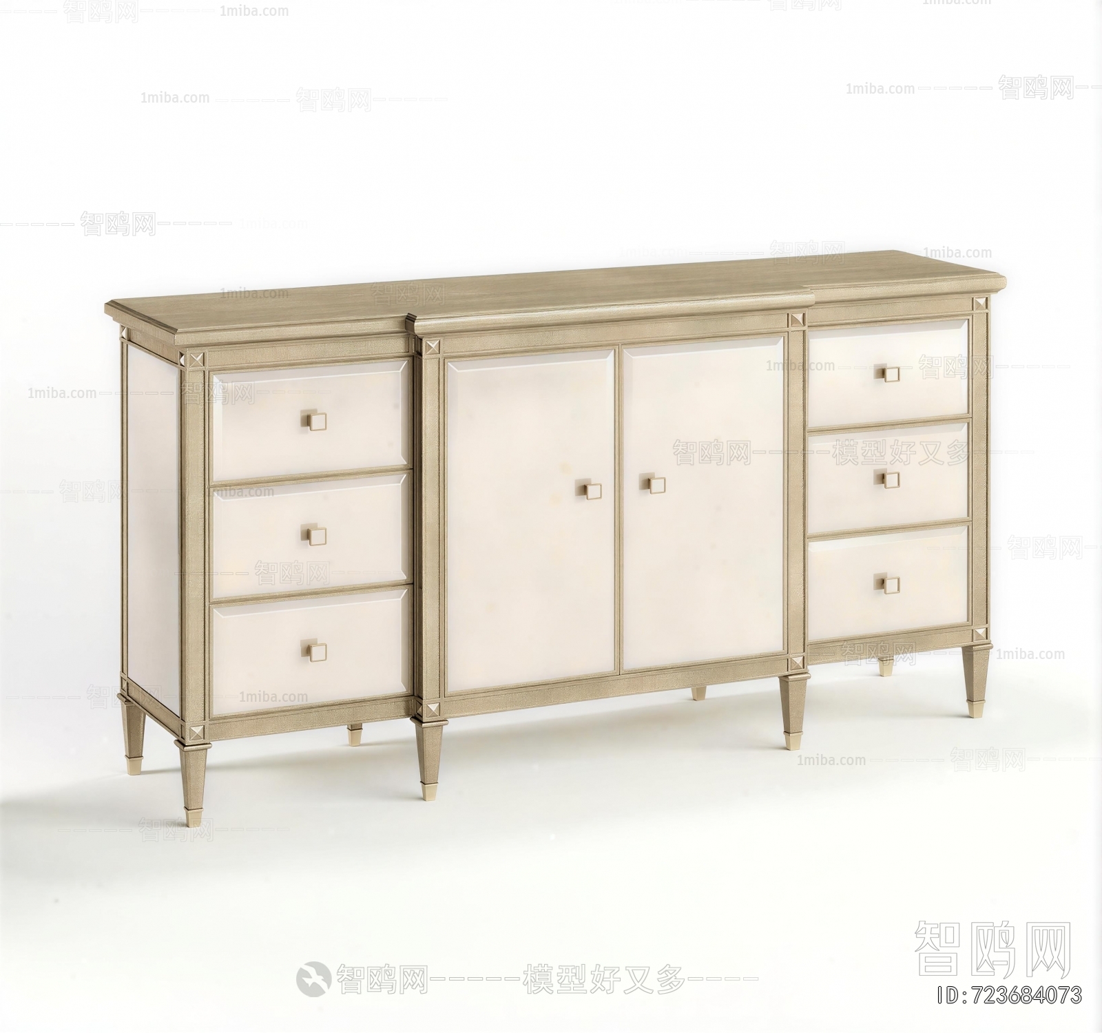 European Style Side Cabinet