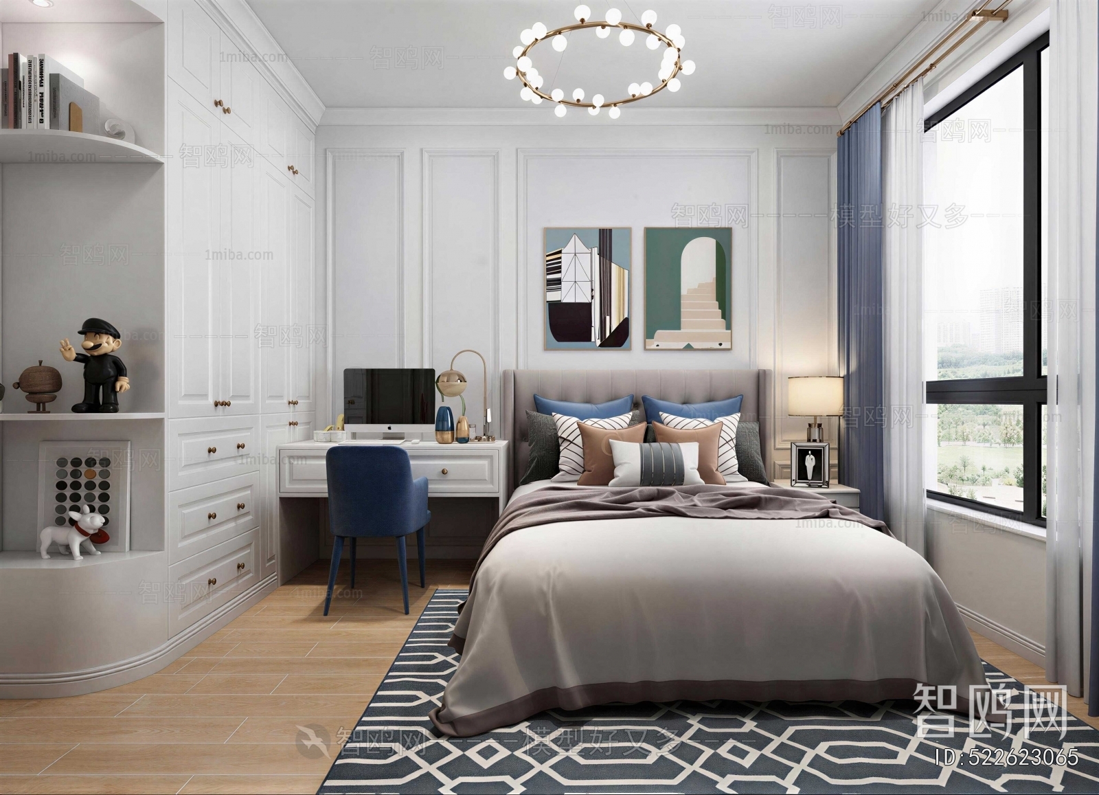 American Style Bedroom