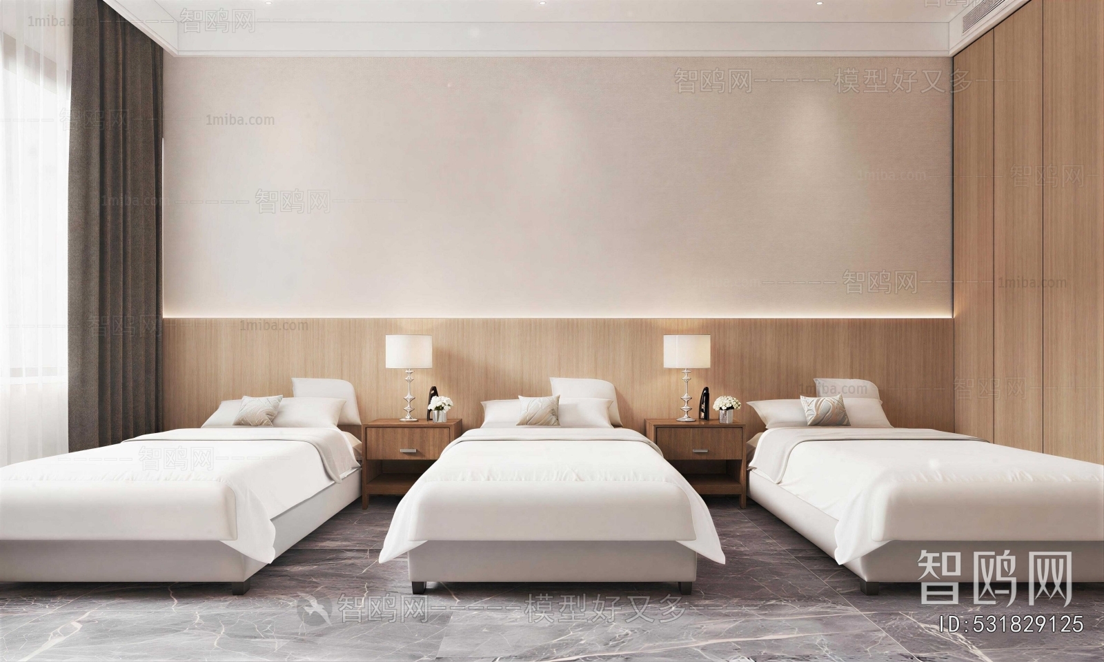 Modern Guest Room