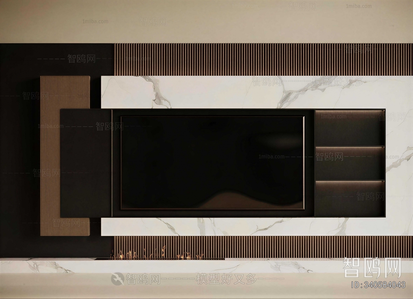 Modern TV Wall