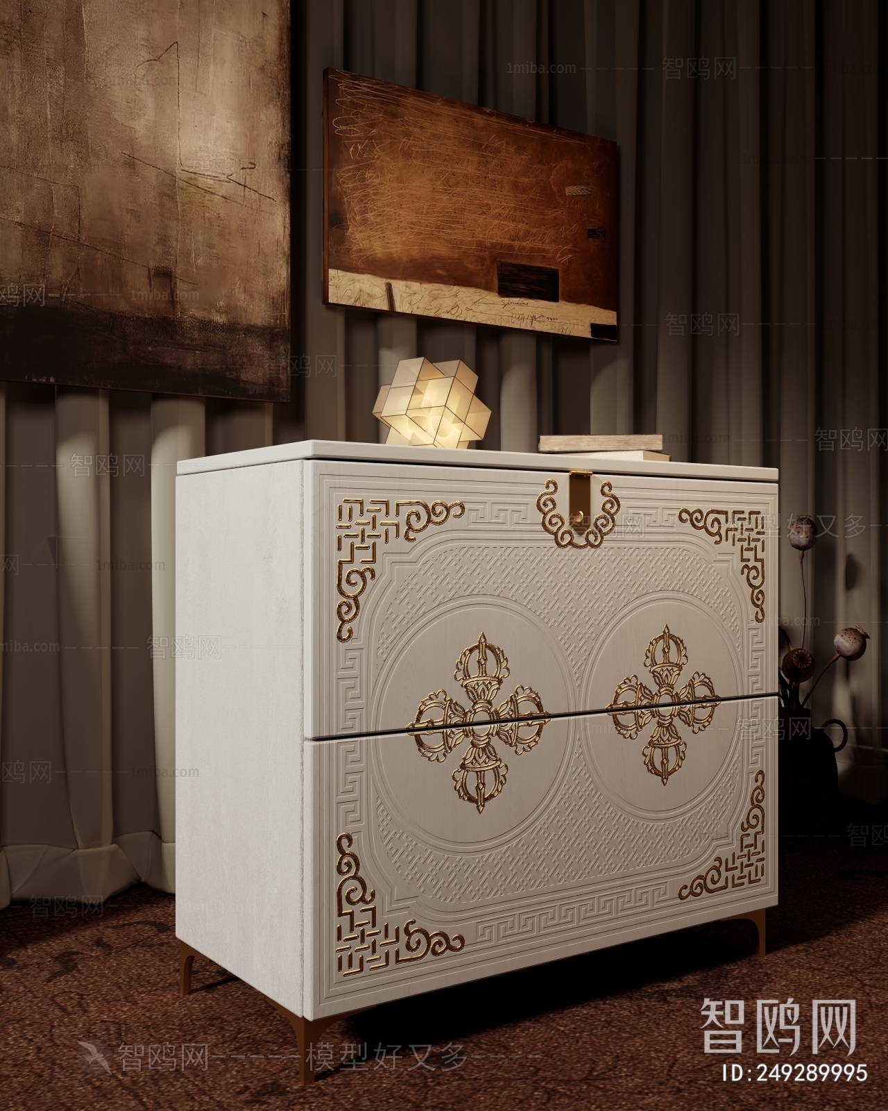 European Style Decorative Cabinet
