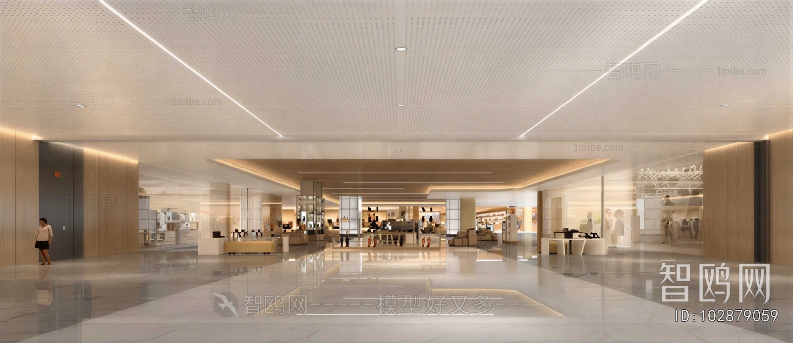 Modern Shopping Mall